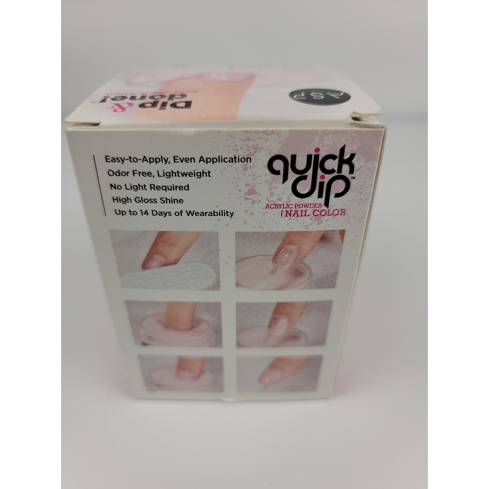ASP Quick Dip Acrylic Powder Nail Color Starter Kit Rose Petal Pink Cream Soda - Picture 4 of 8